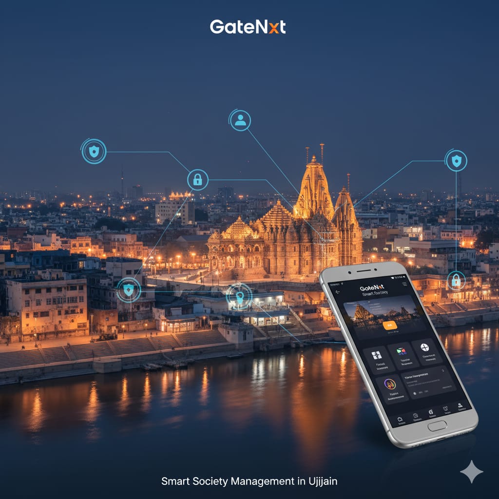 GateNxt smart society security and visitor verification in Ujjain
